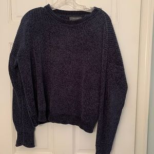 Primark Blue Velvet Sweater